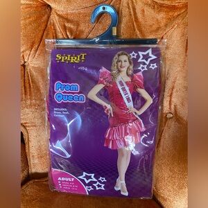 Spirit Hot Pink Prom Queen Costume Set